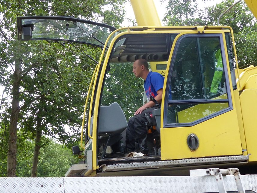 Neuer Trafo wurde gesetzt