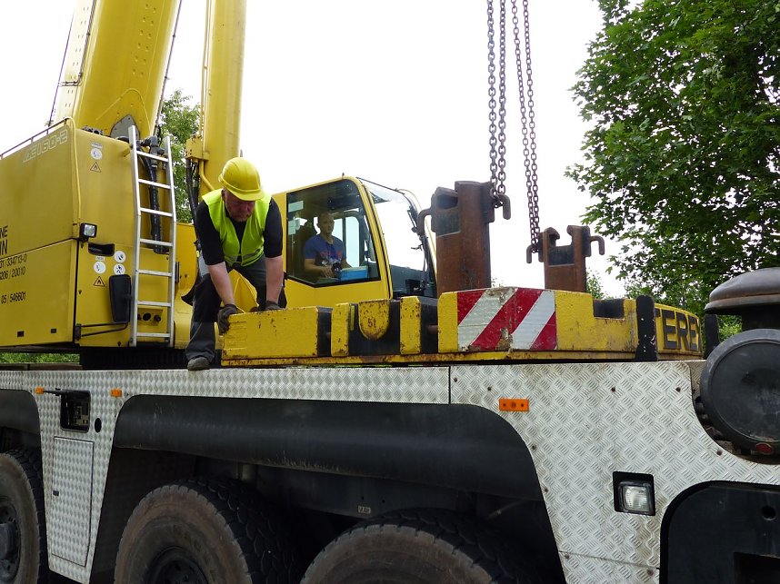 Neuer Trafo wurde gesetzt