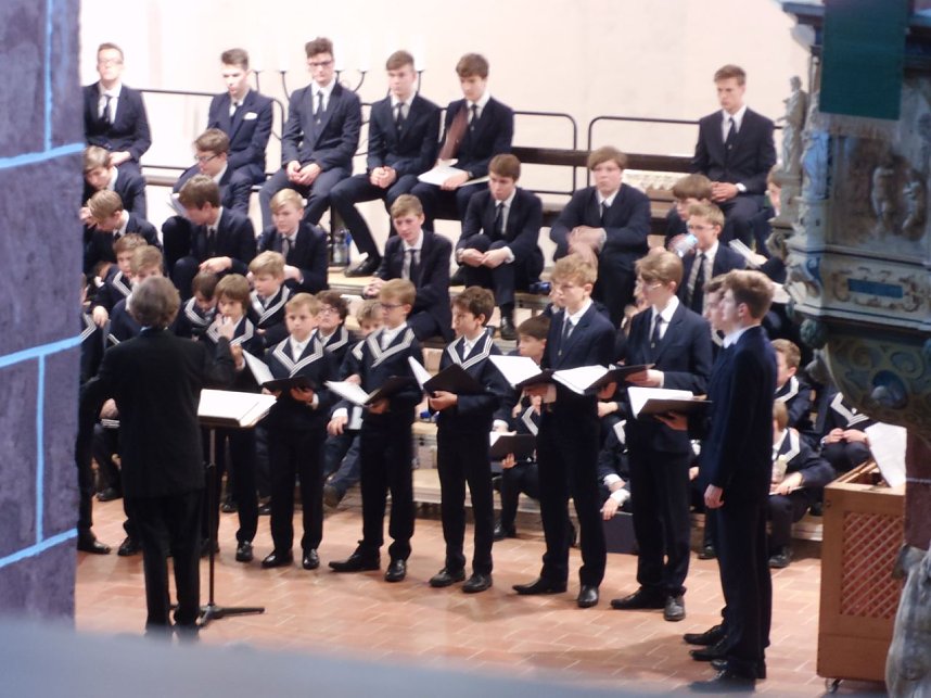 Thomaner gastierten in St. Blasii