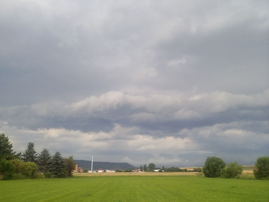 Unwetter &uuml;ber Bleicherode