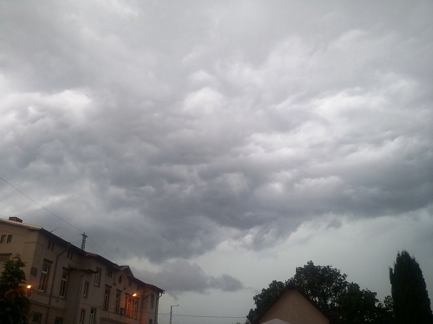 Unwetter &uuml;ber Bleicherode