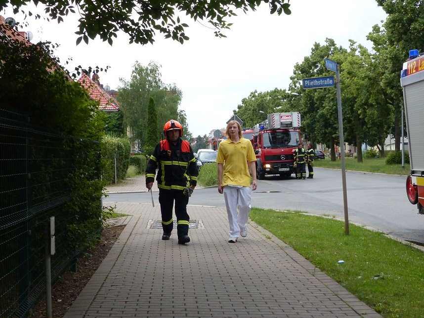 Einsatz im Seniorenzentrum