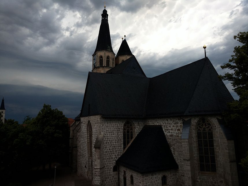 Dunkle Wolken &uuml;ber Nordhausen