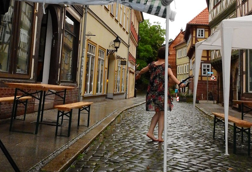 Veganes Stra&szlig;enfest auf der Kurzen Meile