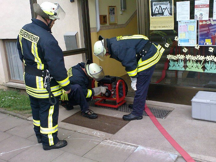 Aufregung in der Schule