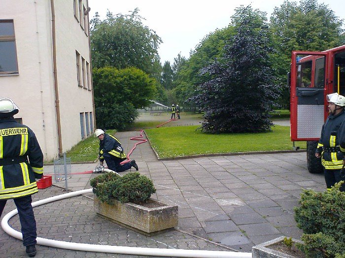 Aufregung in der Schule