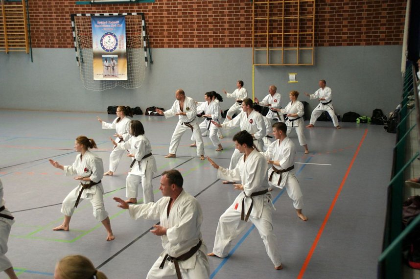 Karate mit Hitze, Sturm und Gaudi & au&szlig;ergew&ouml;hnliche Ehrungen