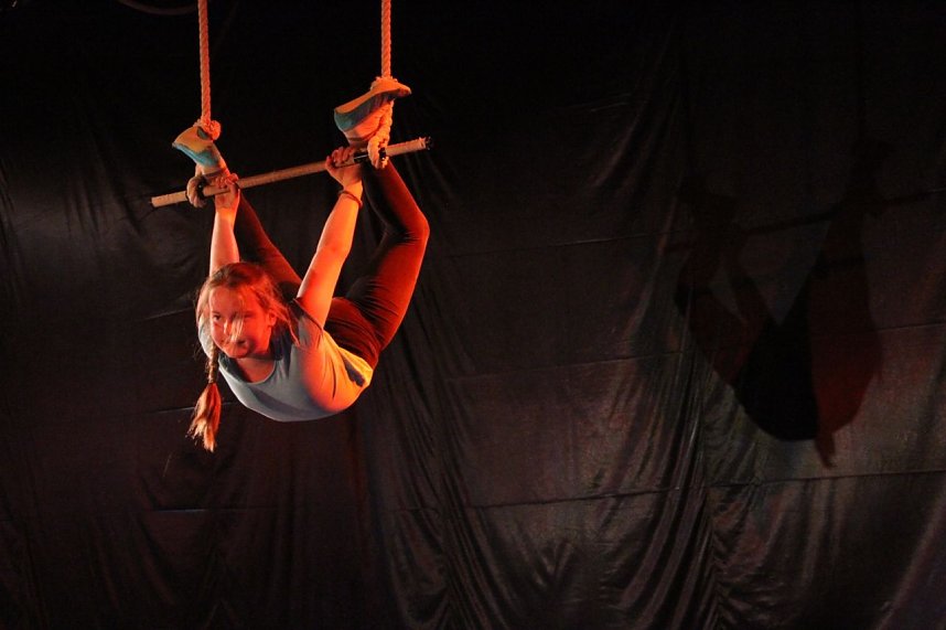 Zirkus macht stark - 55 Kinder konnten diese Woche im Zappelini Zelt ihr eigenes St&uuml;ck proben