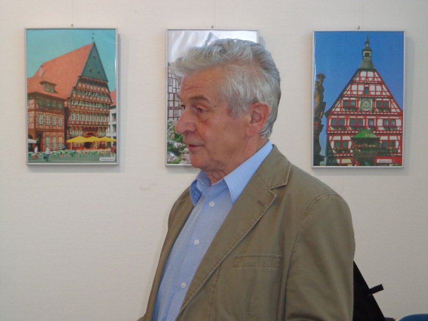 Vernissage in der Galerie der Kreissparkasse Nordhausen
