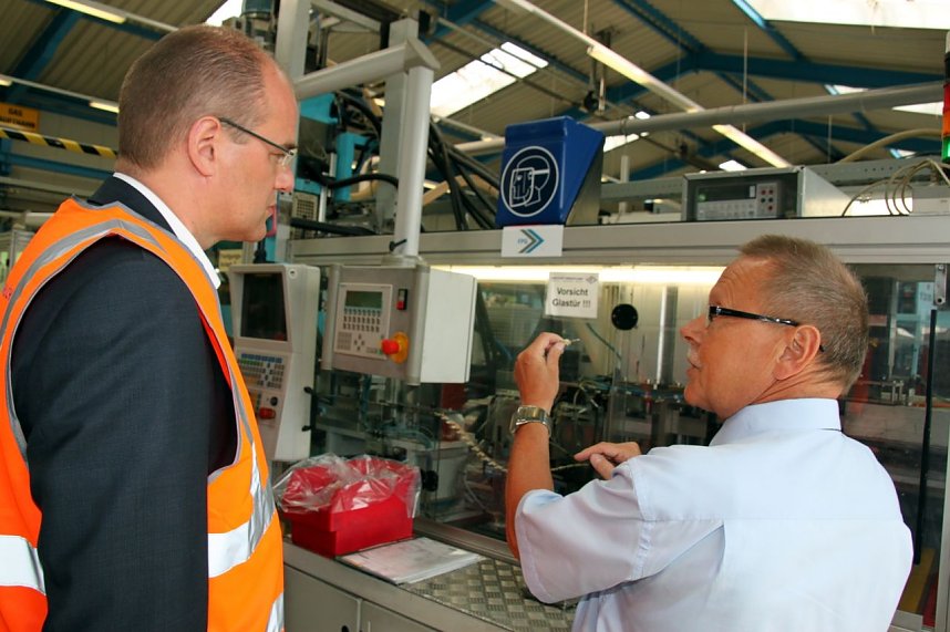 Landrat vor Ort: Besuch in Sollstedt