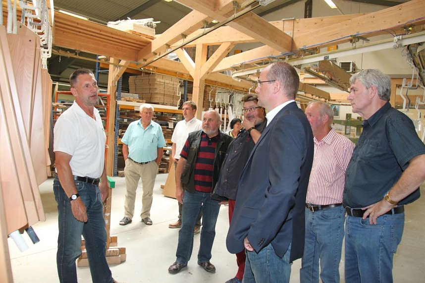 Landrat vor Ort: Besuch in Sollstedt