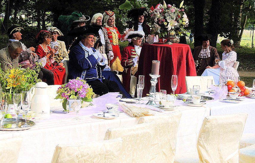 Barockes Gartenfest im Labyrinth