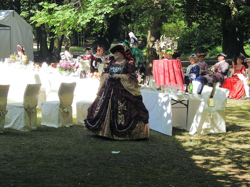 Barockes Gartenfest im Labyrinth