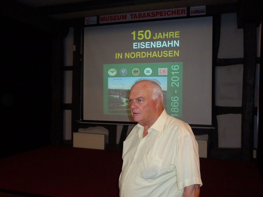 Vortrag zu 150 Jahre Eisenbahn in Nordhausen