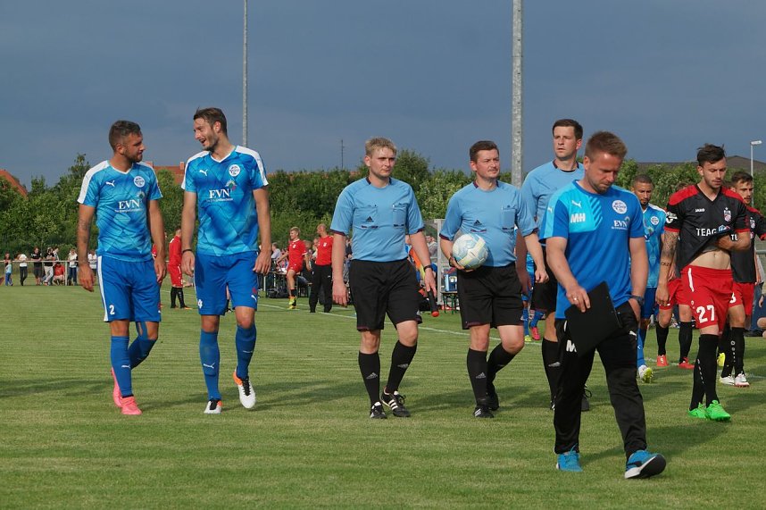Testspiel Wacker gegen RWE - Endstand 3:2 f&uuml;r Nordhausen