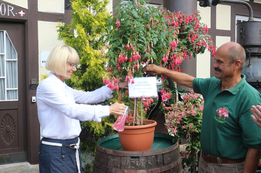 4. Fuchsienschau in der Nordh&auml;user Traditionsbrennerei