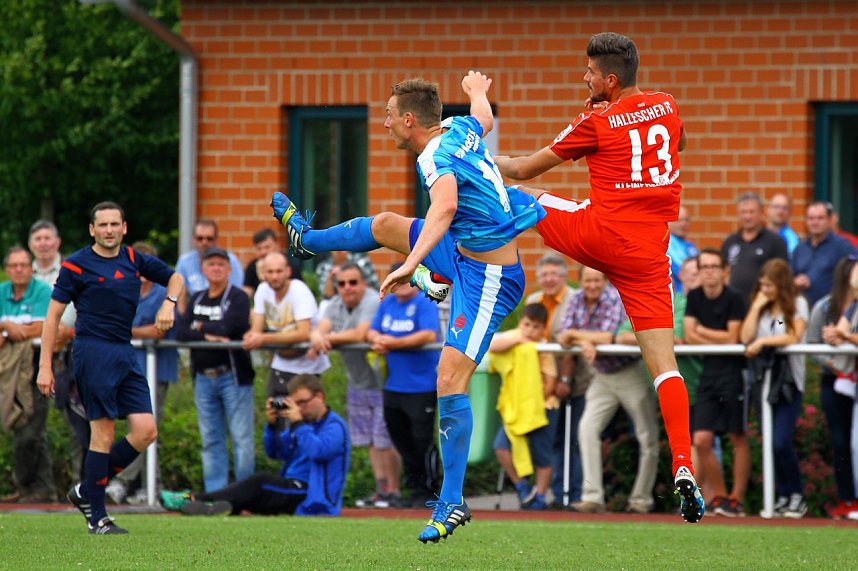 Wacker Nordhausen gegen HFC 1:0