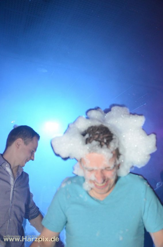 Schaumparty in der Webe