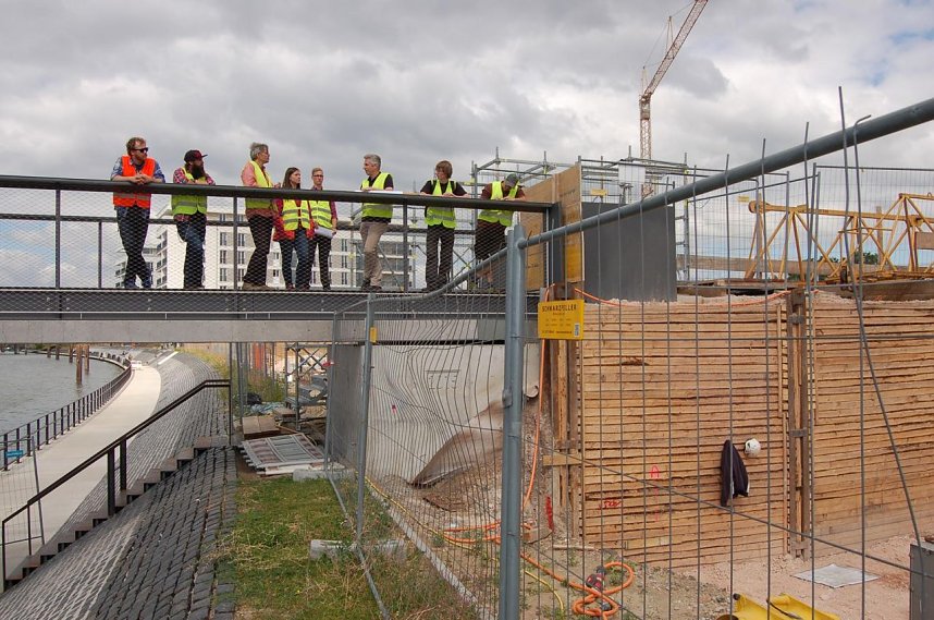 Geotechnik-Studierende der Hochschule Nordhausen auf Exkursion