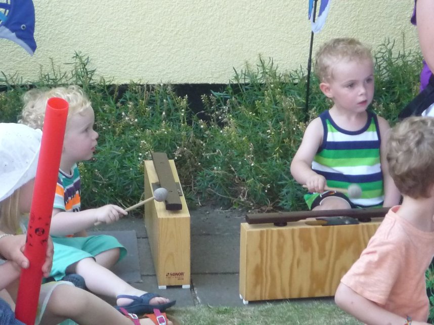 Sommerfest im Musikgarten