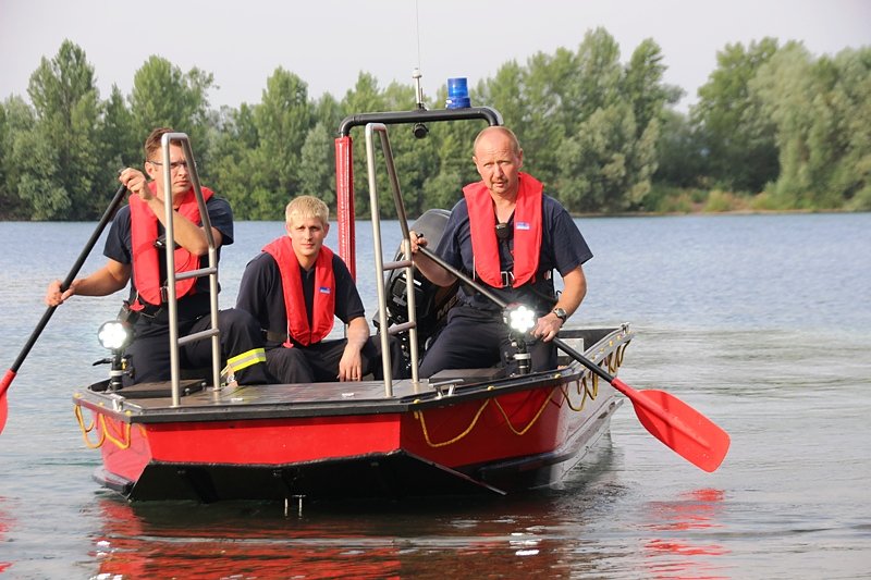 W&uuml;rzburger Feuerwehr &uuml;bte in Nordhausen