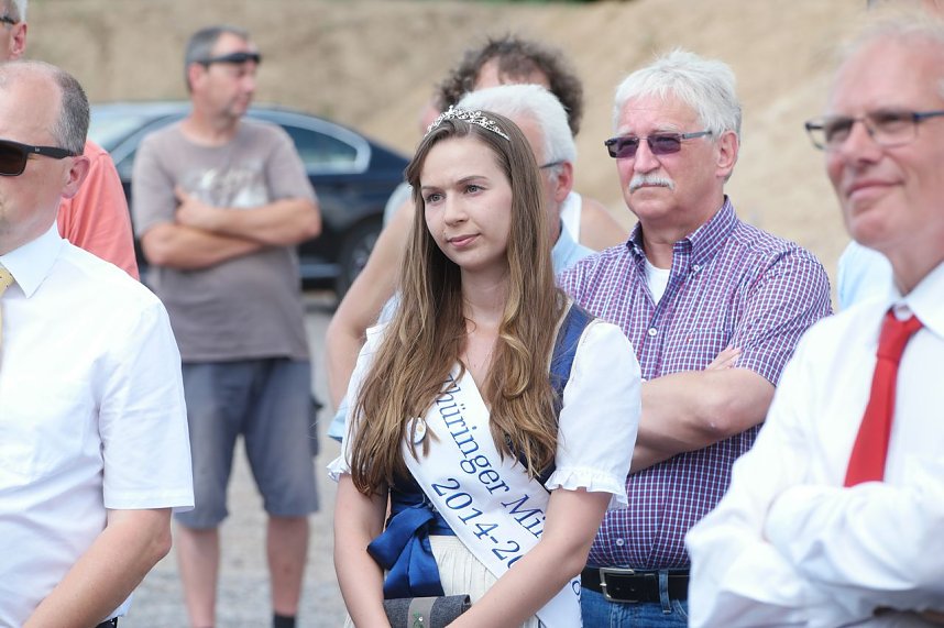Grundstein f&uuml;r Ortsumfahrung Mackenrode gelegt