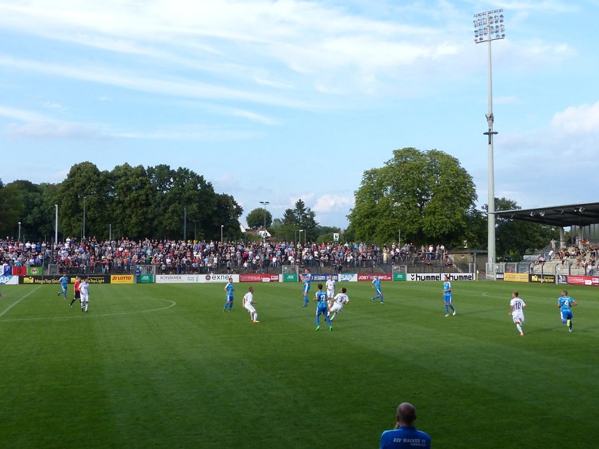 Wacker gewinnt 2:0 gegen Babelsberg