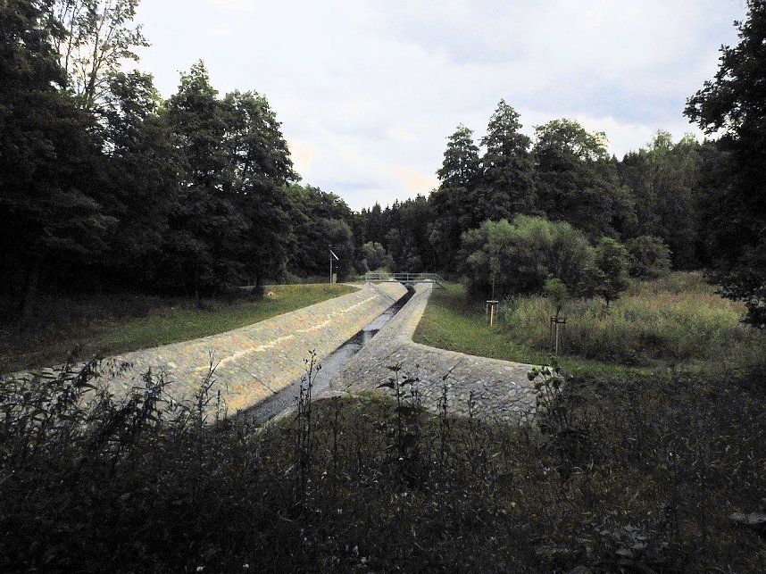 Peter Blei unterwegs an der Talsperre Wippra