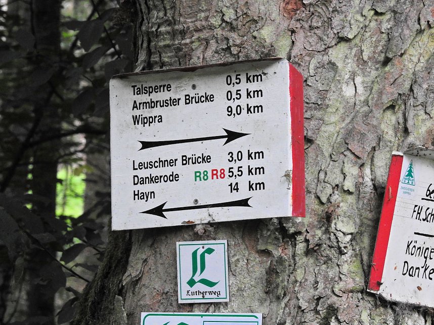 Peter Blei unterwegs an der Talsperre Wippra