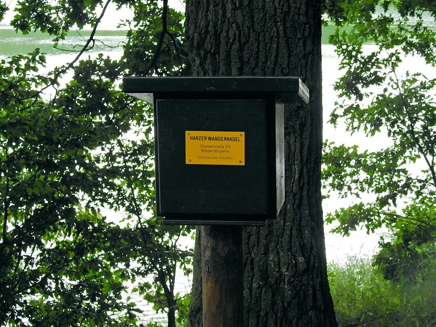 Peter Blei unterwegs an der Talsperre Wippra