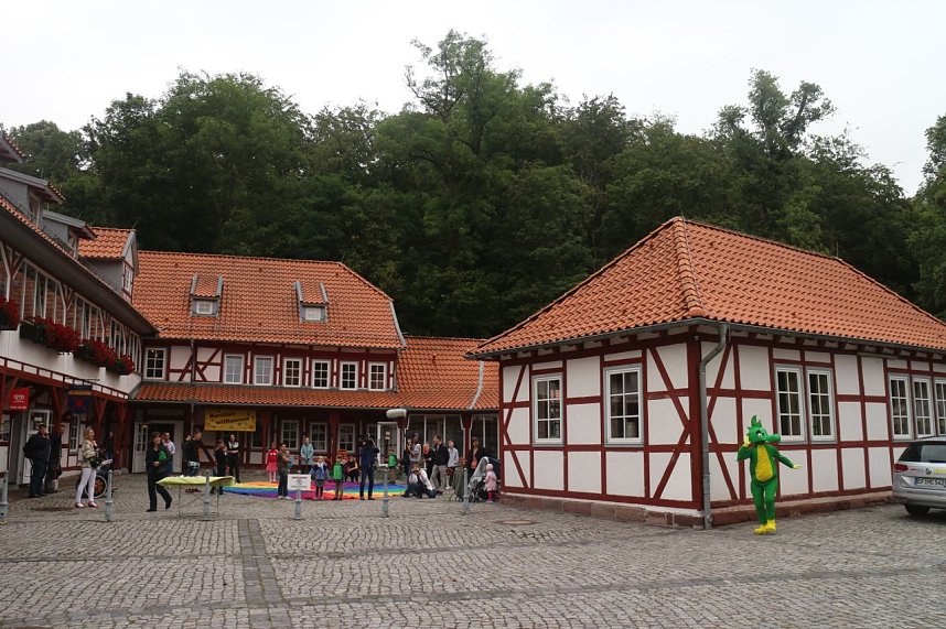 Tabaluga zu Besuch im Jugendg&auml;stehaus Rothleimm&uuml;hle