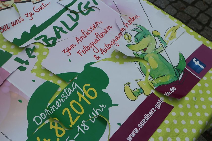 Tabaluga zu Besuch im Jugendg&auml;stehaus Rothleimm&uuml;hle