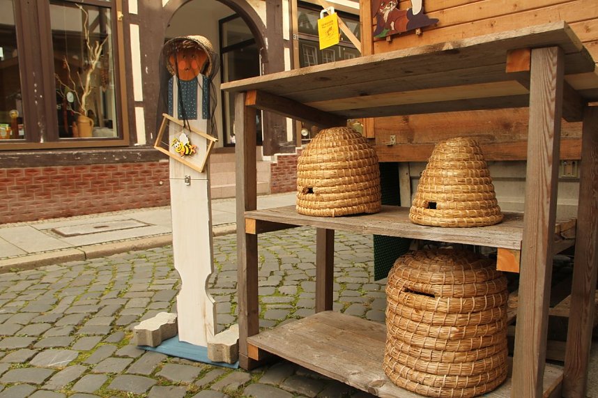 Die Altstadtoriginale um Hannechen Vogelstange er&ouml;ffneten heute Nachmittag das 22. Nordh&auml;user Altstadtfest