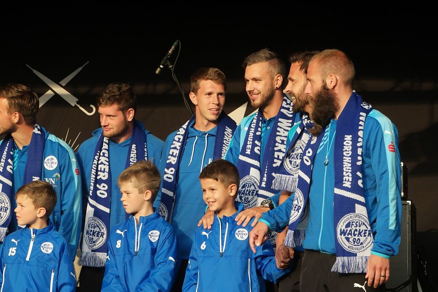 Wacker pr&auml;sentierte sich beim Nordh&auml;user Altstadtfest