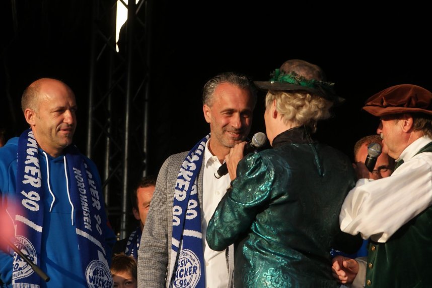 Wacker pr&auml;sentierte sich beim Nordh&auml;user Altstadtfest