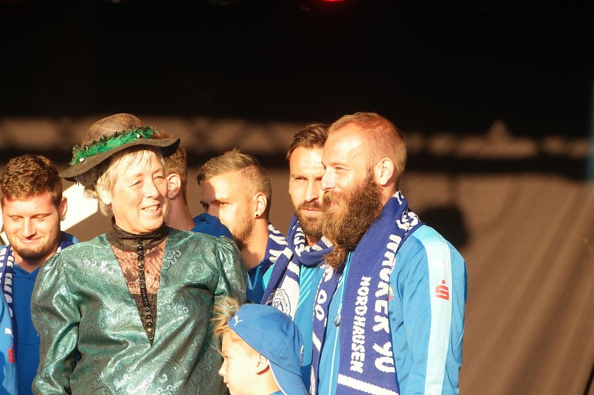 Wacker pr&auml;sentierte sich beim Nordh&auml;user Altstadtfest