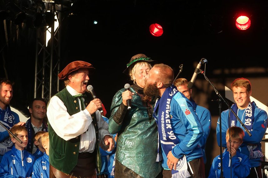 Wacker pr&auml;sentierte sich beim Nordh&auml;user Altstadtfest