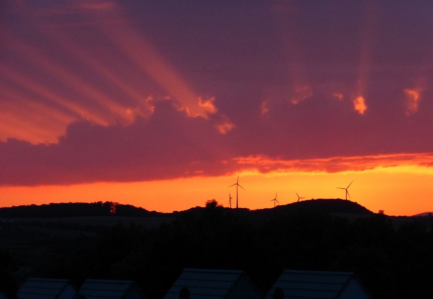 Atemberaubender Sonnenuntergang
