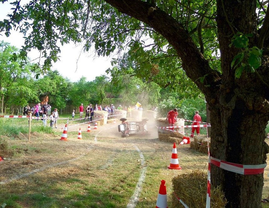 Erstes Seifenkistenrennen im vergangenen Jahr