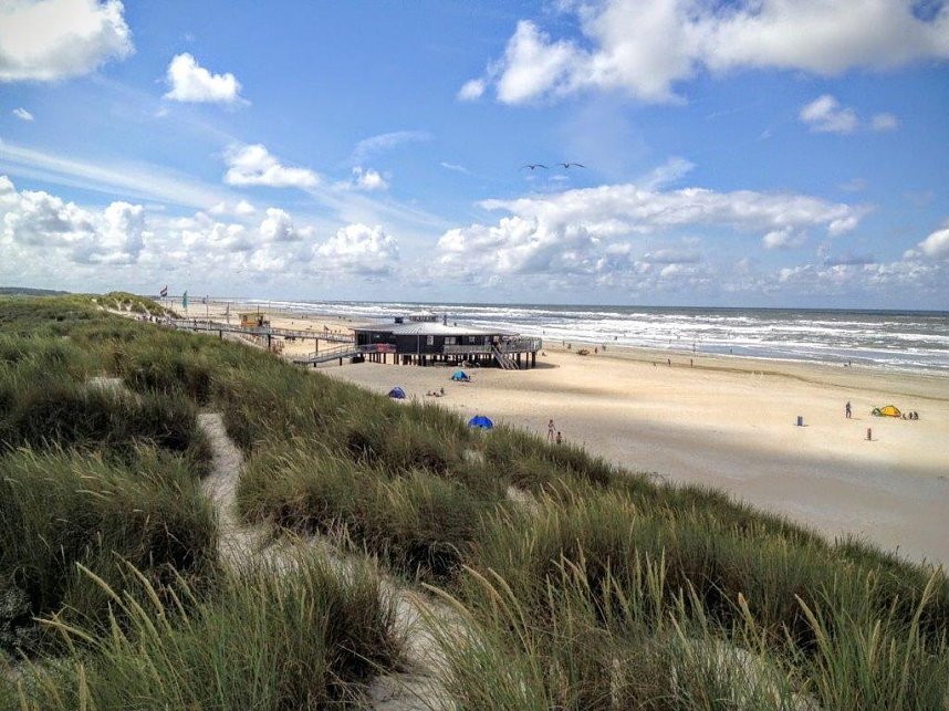 Unterwegs auf Ameland: Burenstrand