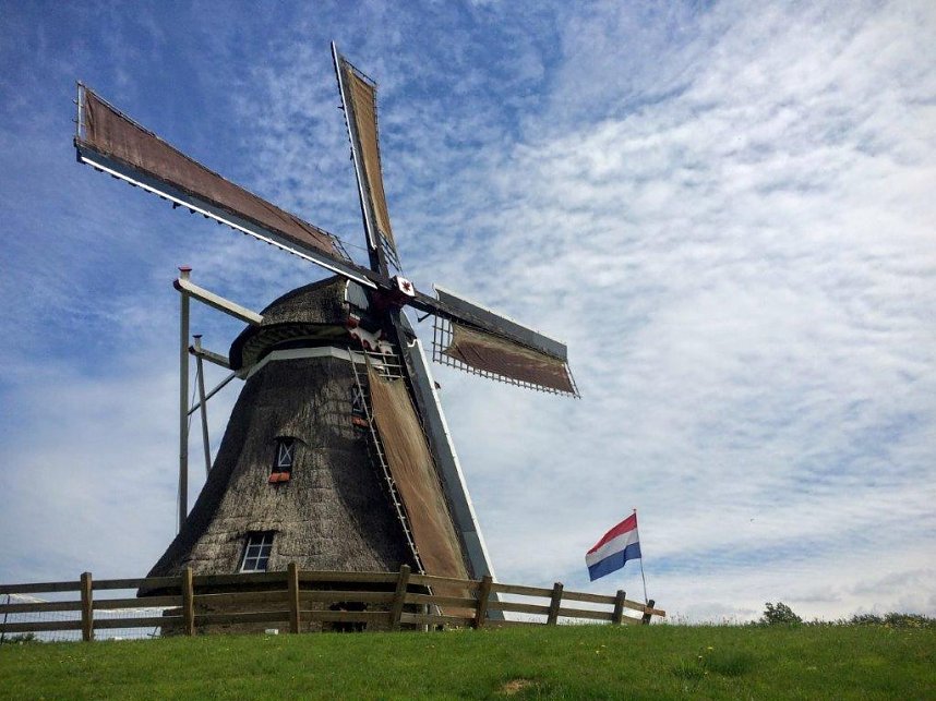Unterwegs auf Ameland: M&uuml;hle Nes