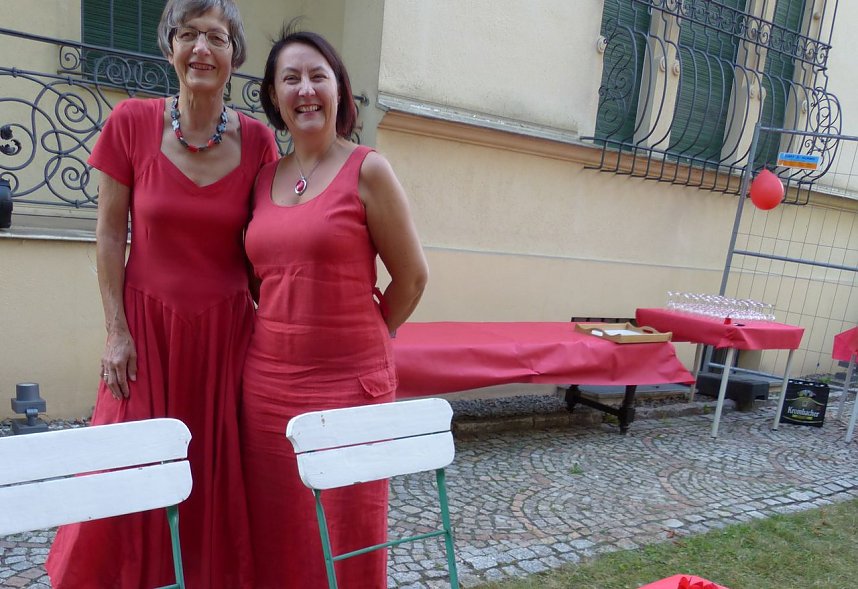 Ganz in Rot - Sommerfest im Kunsthaus