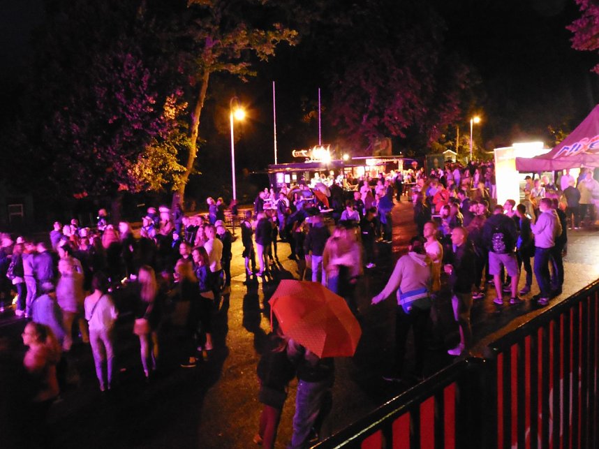 Open-Air-Dancefloor im Gehege