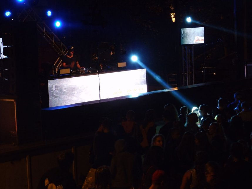 Open-Air-Dancefloor im Gehege