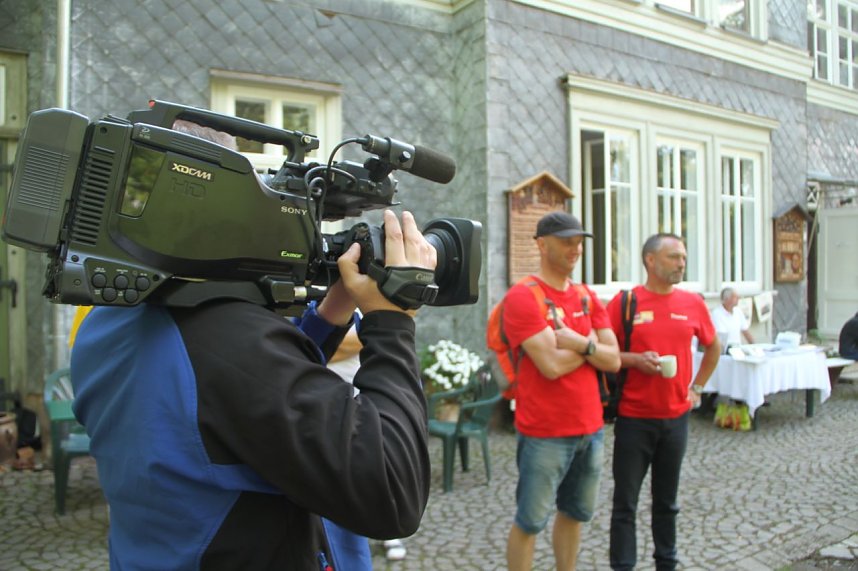 F&uuml;nf f&uuml;r Hohenrode - im Park k&auml;mpften die Nordh&auml;user heute um den Einzug in die Finalrunde der mdr Sendung "Mach dich ran"