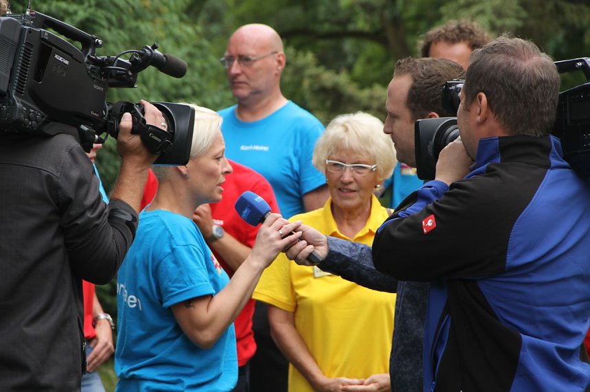 F&uuml;nf f&uuml;r Hohenrode - im Park k&auml;mpften die Nordh&auml;user heute um den Einzug in die Finalrunde der mdr Sendung "Mach dich ran"
