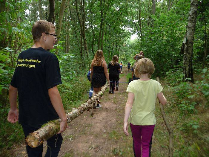 Jugendfeuerwehr der Gemeinde Werther im Schullandheim Harzrigi