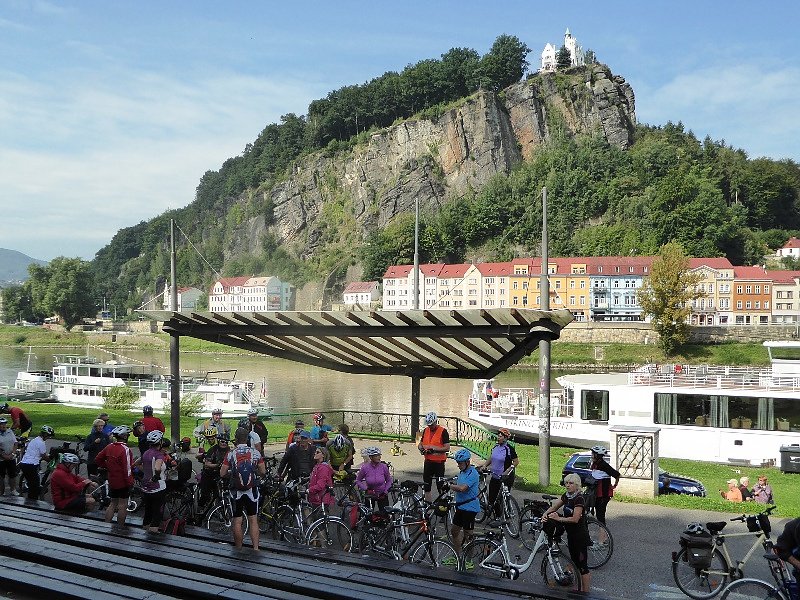 Mit dem Rad von Prag nach Dresden