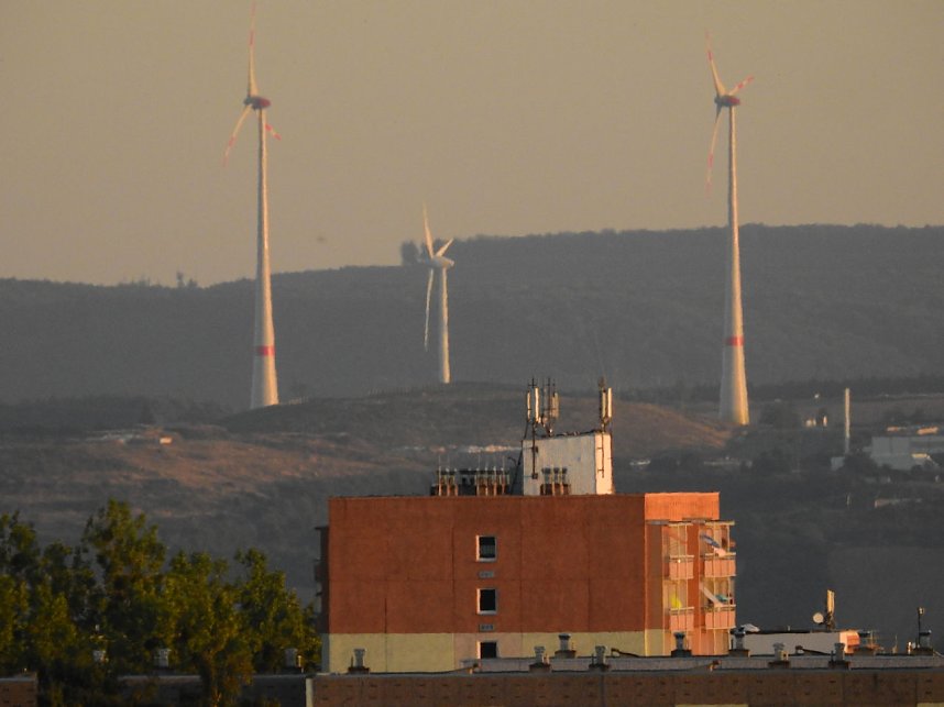 Sonnenuntergang &uuml;ber dem S&uuml;dharz