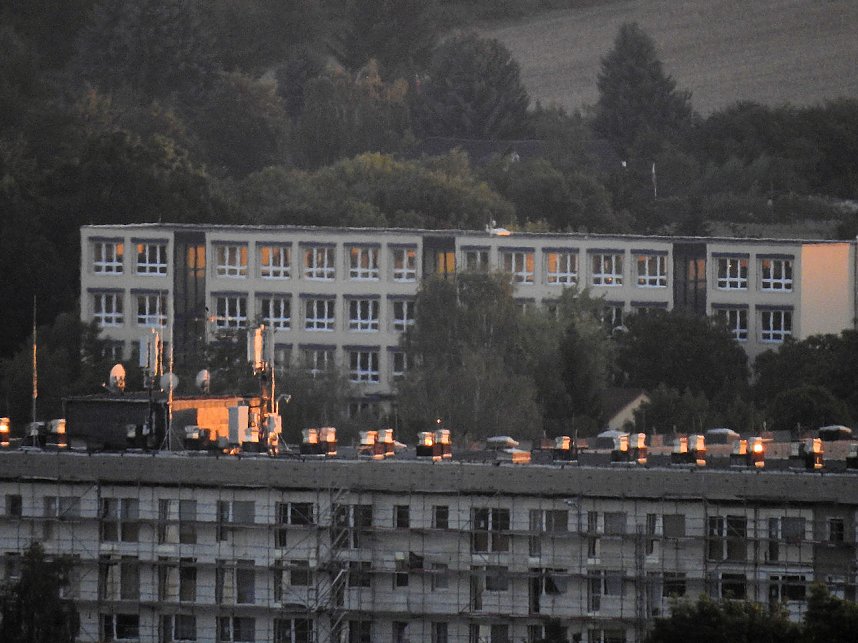 Sonnenuntergang &uuml;ber dem S&uuml;dharz